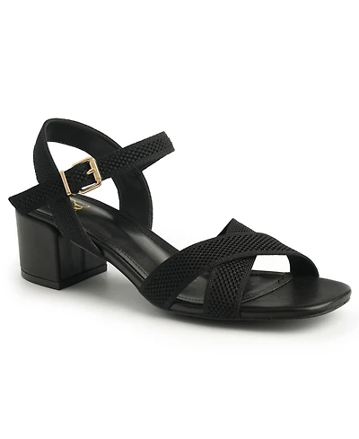 New York & Company Women's Mavis Ankle Strap Sandals