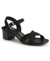 New York & Company Women's Mavis Ankle Strap Sandals