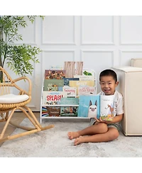 Momiji Elena Handcrafted Rattan Montessori Kids Bookshelf