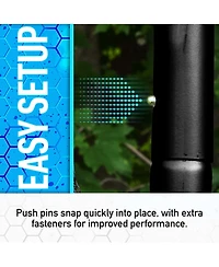 Gnuadz Soccer Rebounder Steel Backyard Practice Net Outdoor Sports Gifts