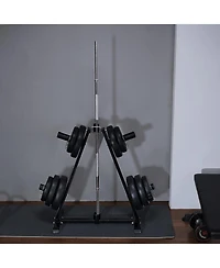 Mecale A Frame Weight Plate Rack for 2 Inch Plates 300 lbs Capacity