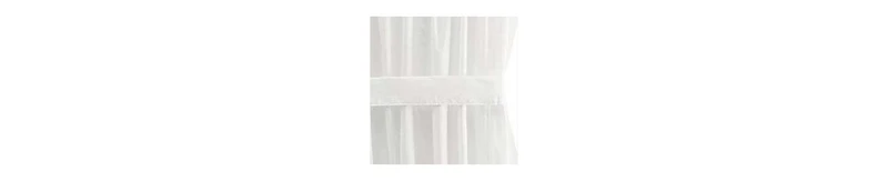 Ellis Stacey 1.5" Rod Pocket High Quality Fabric Solid Color Door Panel 41"x72" Ice Cream