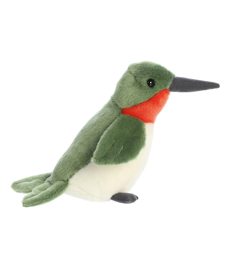 Aurora Small Ruby-Throated Hummingbird Mini Flopsie Adorable Plush Toy
