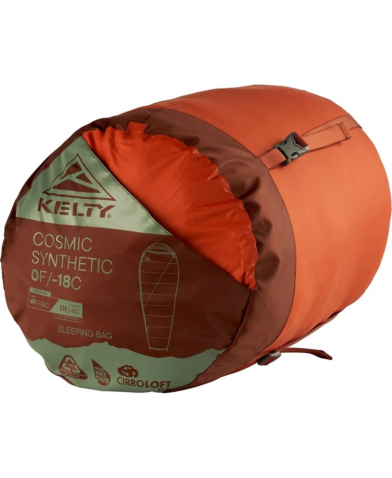 Kelty Cosmic Sleeping Bag: 0F Synthetic 0 to -40 Degree Synthetic Bags