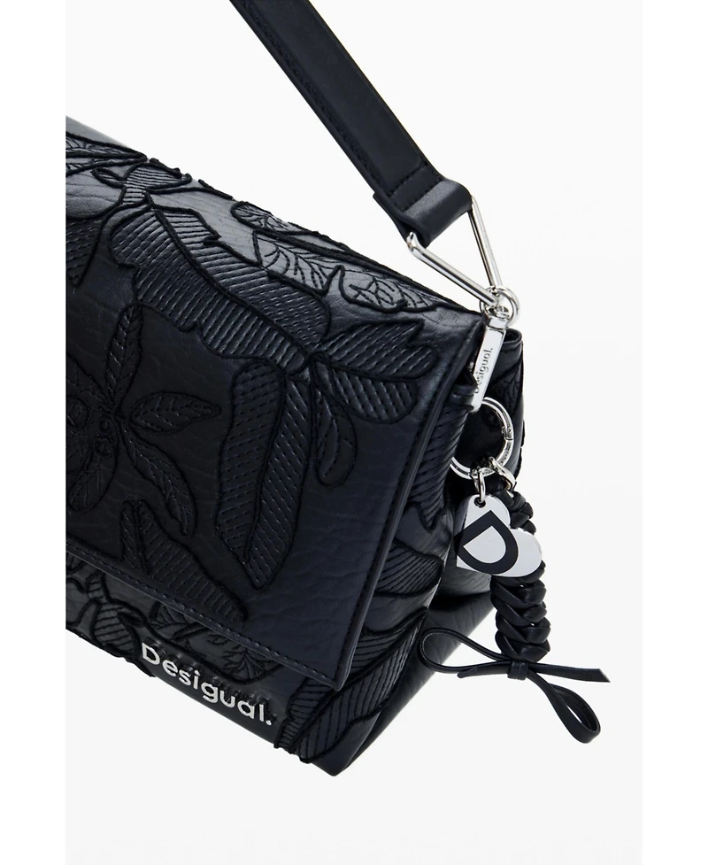 Desigual Women's Medium embroidered crossbody bag