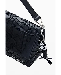 Desigual Women's Medium embroidered crossbody bag