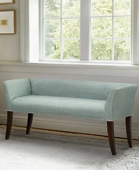 Madison Park Welburn 49.5" Upholstered Accent Bench
