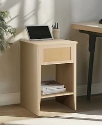 510 Design Lennox 23.75" Wood Square Accent Table