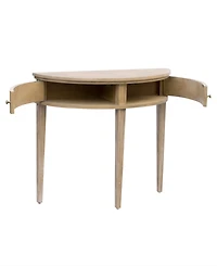 Martha Stewart Collection Crestview 36" Wood Storage Console Table