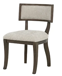 Madison Park Signature Marie Upholstered Split-Back Dining Chairs, Set of 2