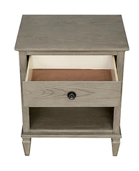 Madison Park Signature Victoria 24" One-Drawer Wood Nightstand