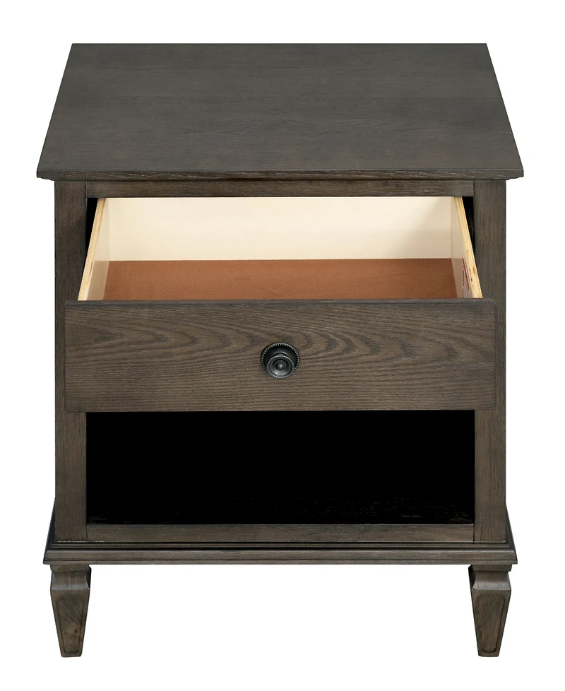 Madison Park Signature Victoria 24" One-Drawer Wood Nightstand