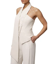 Jluxlabel Women's Asymmetric Scarf Top