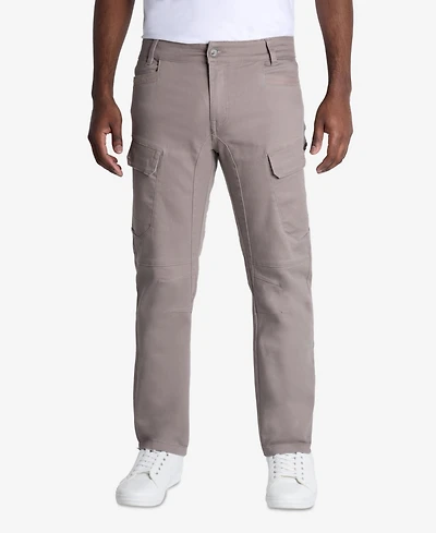 X Ray Men's Xray Slim-Fit Stretch Twill Cargo Pants