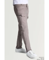 X Ray Men's Xray Slim-Fit Stretch Twill Cargo Pants