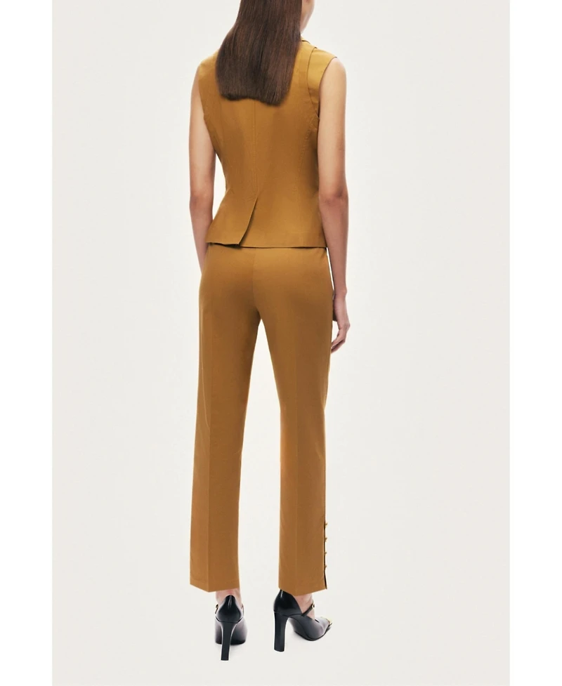 Nocturne Women's Tailored Double-Breasted Vest