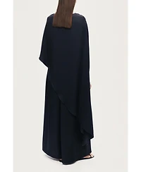 Nocturne Women's Draped Cape Blouse
