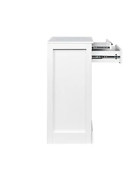 flynama Modular 24-Bottle Wine Bar Buffet Cabinet