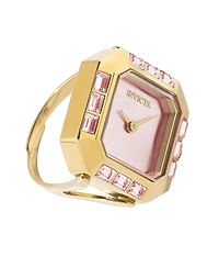 Invicta Women's Mini Ring Watch Quartz 2 Hand Dial Watch