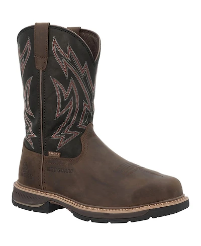 Rocky Men's Ride Lte Met Guard Western Boot