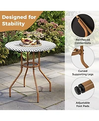 Gouun French Table and Dining Chairs