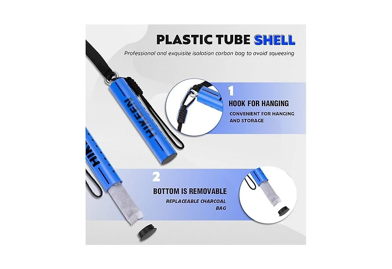 Hikeen Shoe Deodorizer Activated Charcoal Shoe Eliminator Glove Deodorizers for Boots, Gym Bags, Hockey Gloves, Boxing Soccer Gear