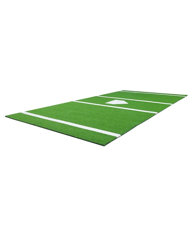 Mecale 12 x 6 Ft Baseball Hitting Mat with Home Plate