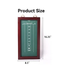 Gse Games & Sports Expert Large Chalk Dart Game Scoreboard with Chalks