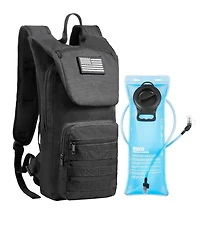 Mecale Tactical 18L Hydration Backpack with 3L Water Bladder and Molle System