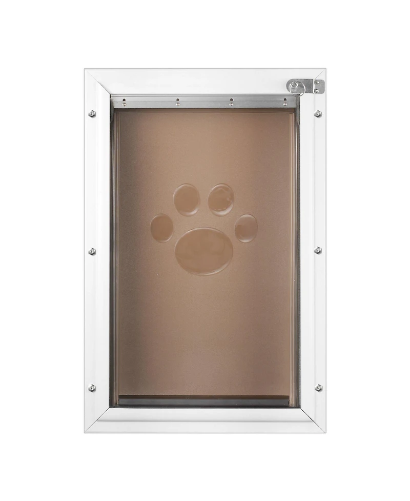 Cozito Pet Door 8.27 x 11.93 in Aluminum Weatherproof Lockable