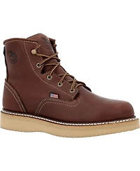 Georgia Boot Men's Usa-Made Wedge Spr Leather Work