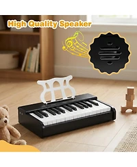 Slickblue 30 Key Kids Piano Keyboard with Music Stand Beginner