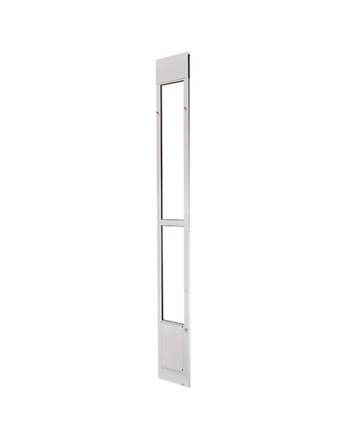 Cozito Dog Door for Sliding Glass 91-96 in Medium Flap Aluminum