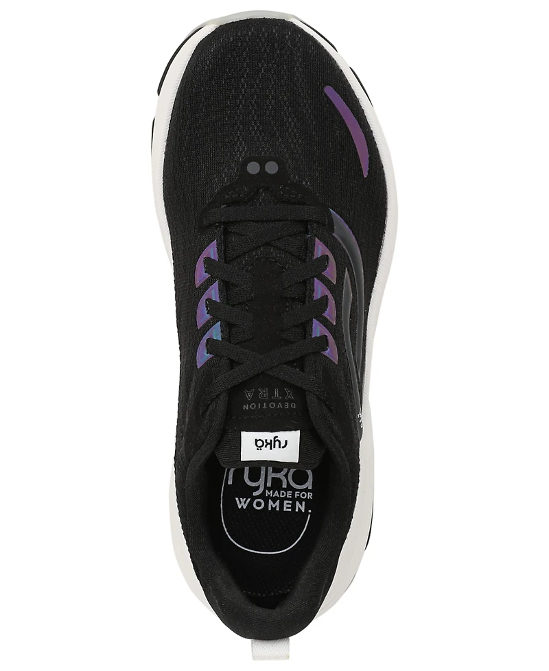 Ryka Women's Devotion Xtra Walking Lace-Up Sneakers