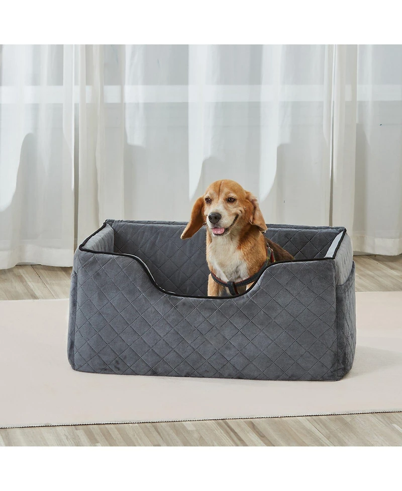 Cozito Dog Car Seat Booster 28 in Sponge Fill for up to 55 lbs