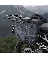 Mecale 30L Motorcycle Saddlebags 15L Each Side with Waterproof Rain Cover