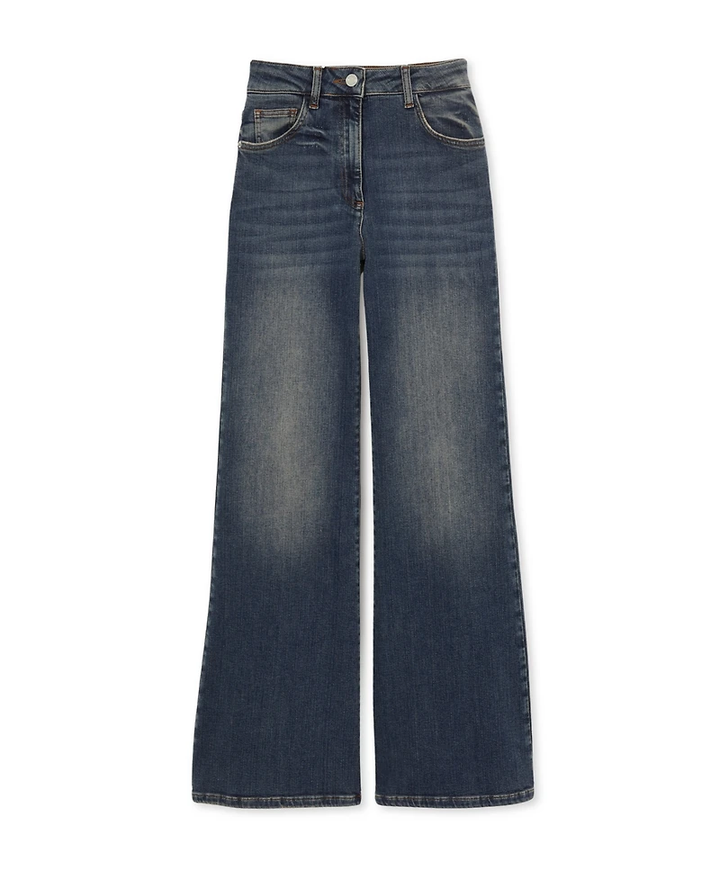Reiss Women's Mid-Rise Flared Jeans