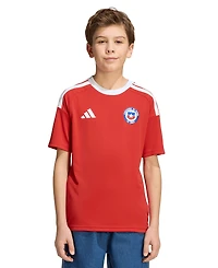 adidas Boys' 8-20 Chile Pull-On Home Fan Jersey T-Shirt