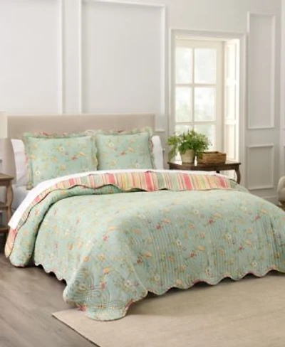 Waverly Garden Glitz Cotton Quilt Set