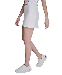 Dkny Sport Women's Balance Compression Super High Waist Pull-On Skort