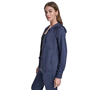 Dkny Women's Full-Zip Long-Sleeve Hoodie