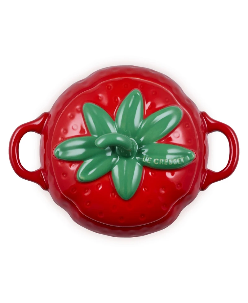 Le Creuset Stoneware 16 oz. Strawberry Mini Cocotte
