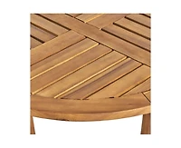 sumyeg Outdoor Hermosa 3 Pieces Kd Wood Dining Set With Cushions