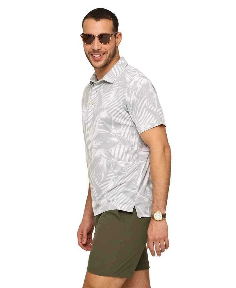 Chubbies Men's The Silver Leaf Short-Sleeve Polo Shirt