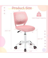 Sugift Ergonomic Children Study Chair with Adjustable Height