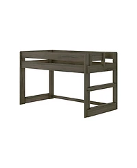 Max & Lily Farmhouse Twin Low Loft Bed Frame
