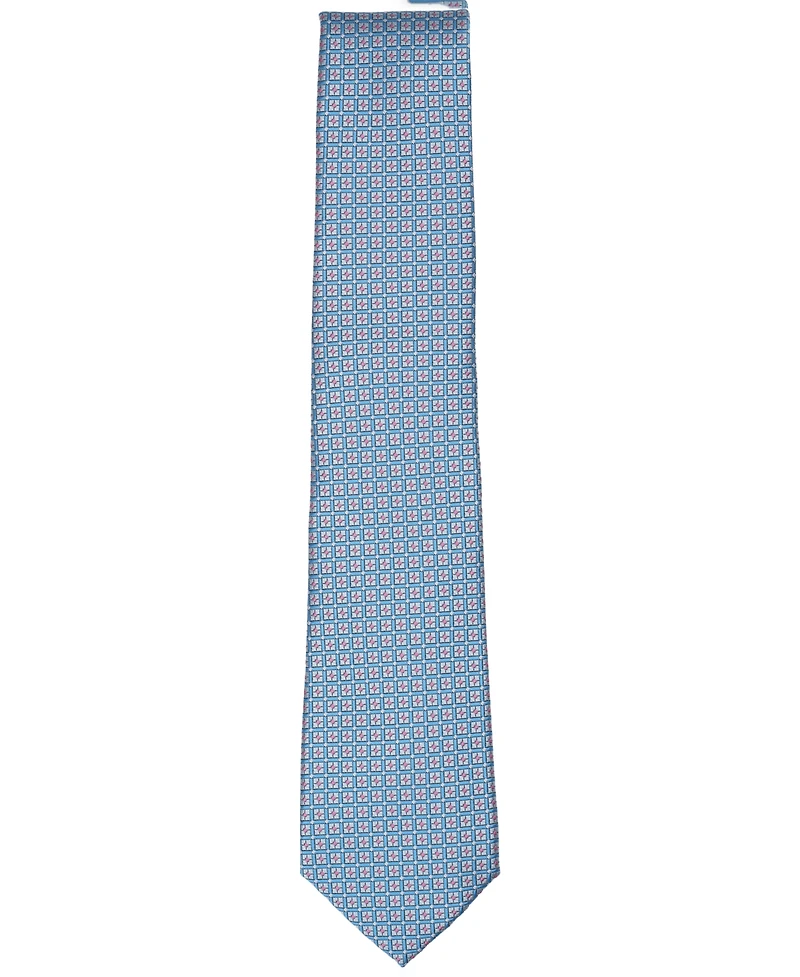 Club Room Men's Holston Classic Geometric Pattern Tie, Macy's Exclusive