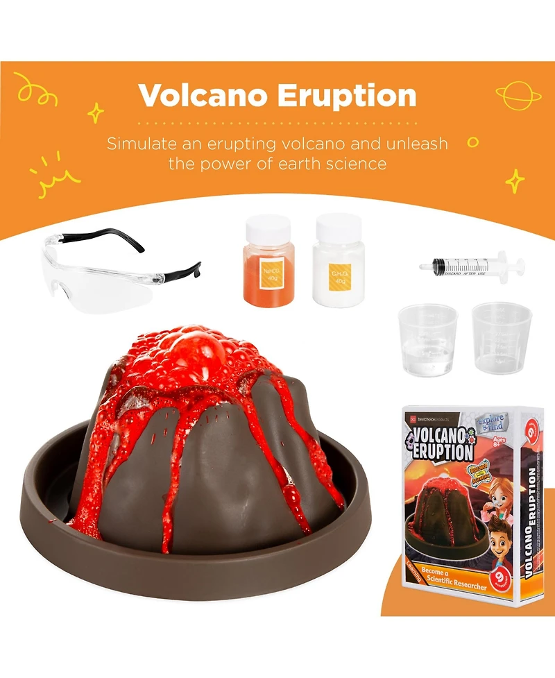 Best Choice Products 4-in-1 Science Project Kit, Stem and Steam Diy Lab Experiments for Kids