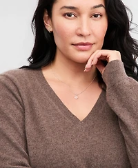 Charter Club Plus 100% Cashmere V-Neck Sweater, Macy's Exclusive