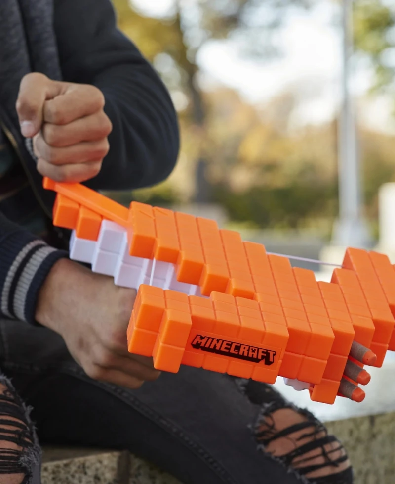 Nerf Minecraft Pillager's Crossbow Dart Blaster